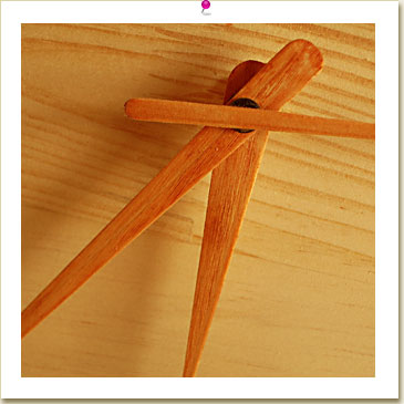 木製シンプル針
